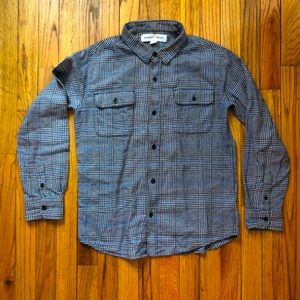 Boys old Navy Long Sleeve Button down Plaid Shirt